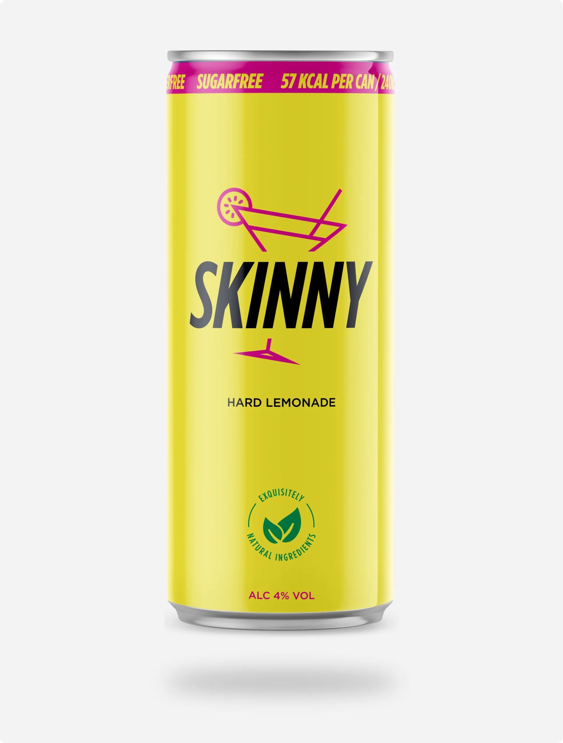 Skinny Cans Hard Lemonade showcase